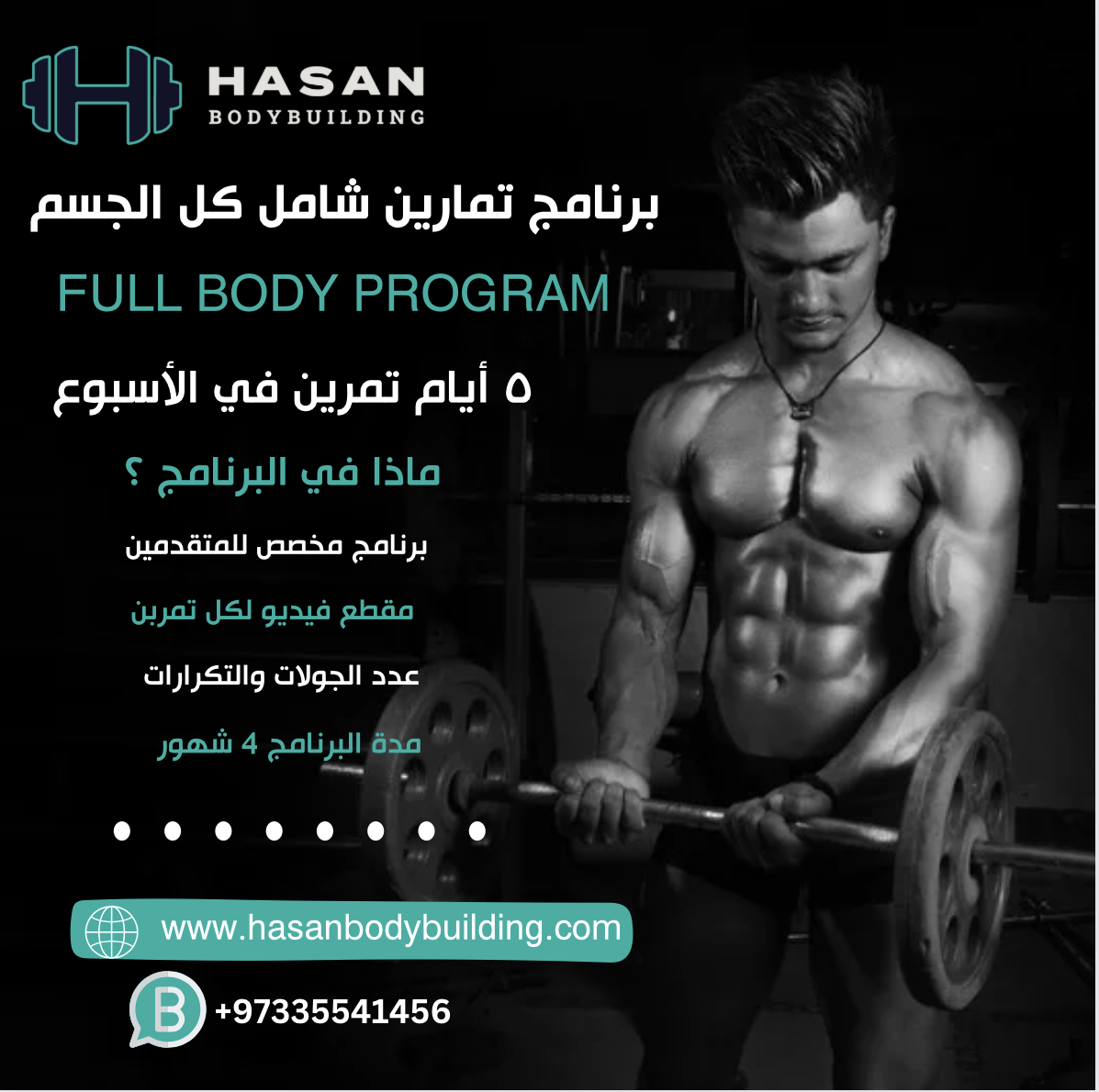 IMG_8571 برنامج شامل كل الجسم - الصورة 1